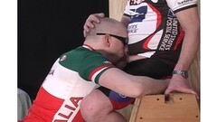 Two gay cyclists sucks a mean cock and then ass fuck Thumb